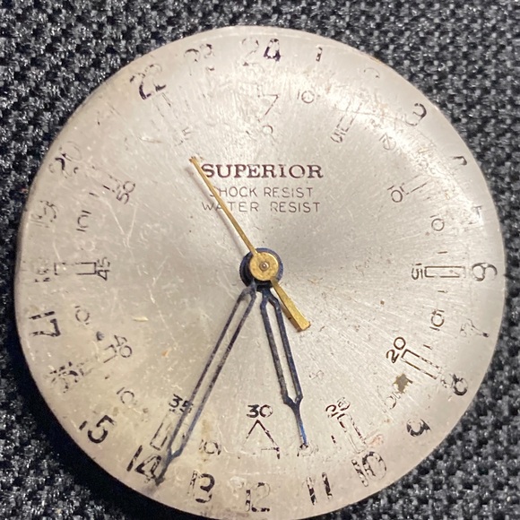 Superior Watch Coro vintage watch parts/restore lot 17 jewels swiss